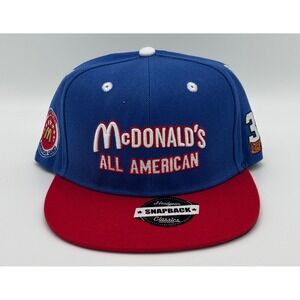 Headgear Classics McDonalds All American Kobe Bryant 33 Snapback‎ Hat Blue Red